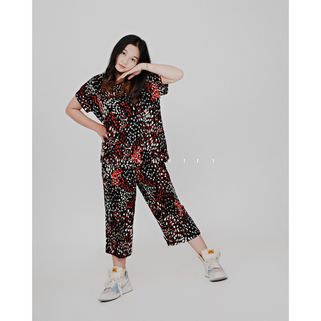 ANSDAILY SONTOG SET PENDEK / SETELAN SONTOG WANITA TERBARU