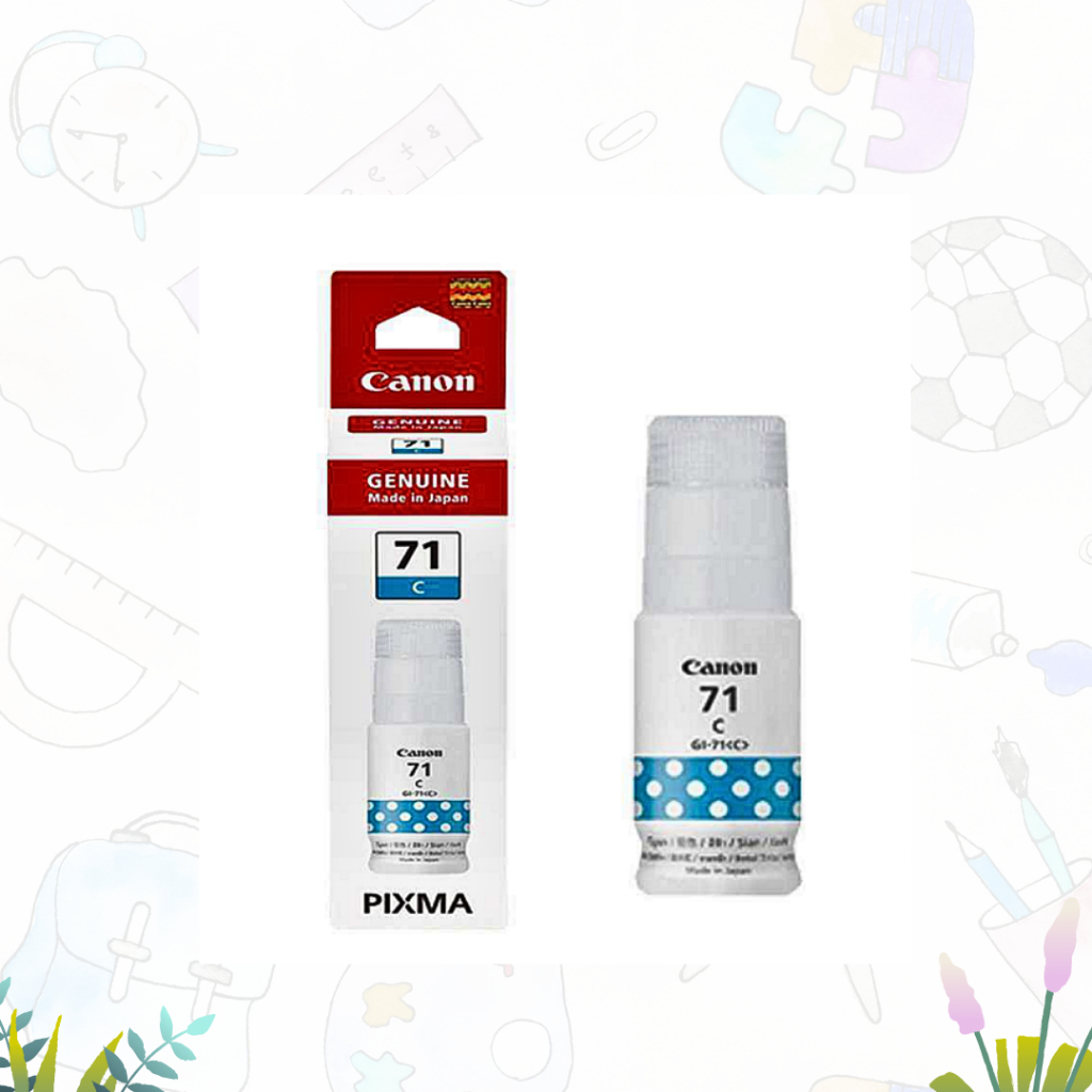 REFILL TINTA CANON PIXMA 71 BLUE/REFILL TINTA CANON BIRU(PCS)
