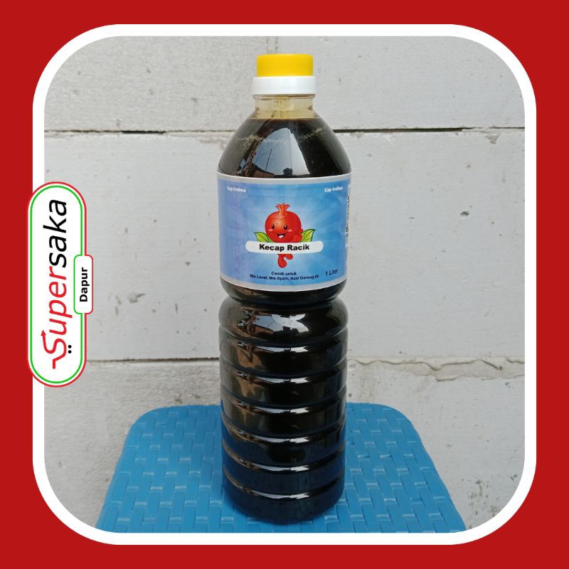 

Kecap Mie Level Gurih 1 Liter (botol plastik)