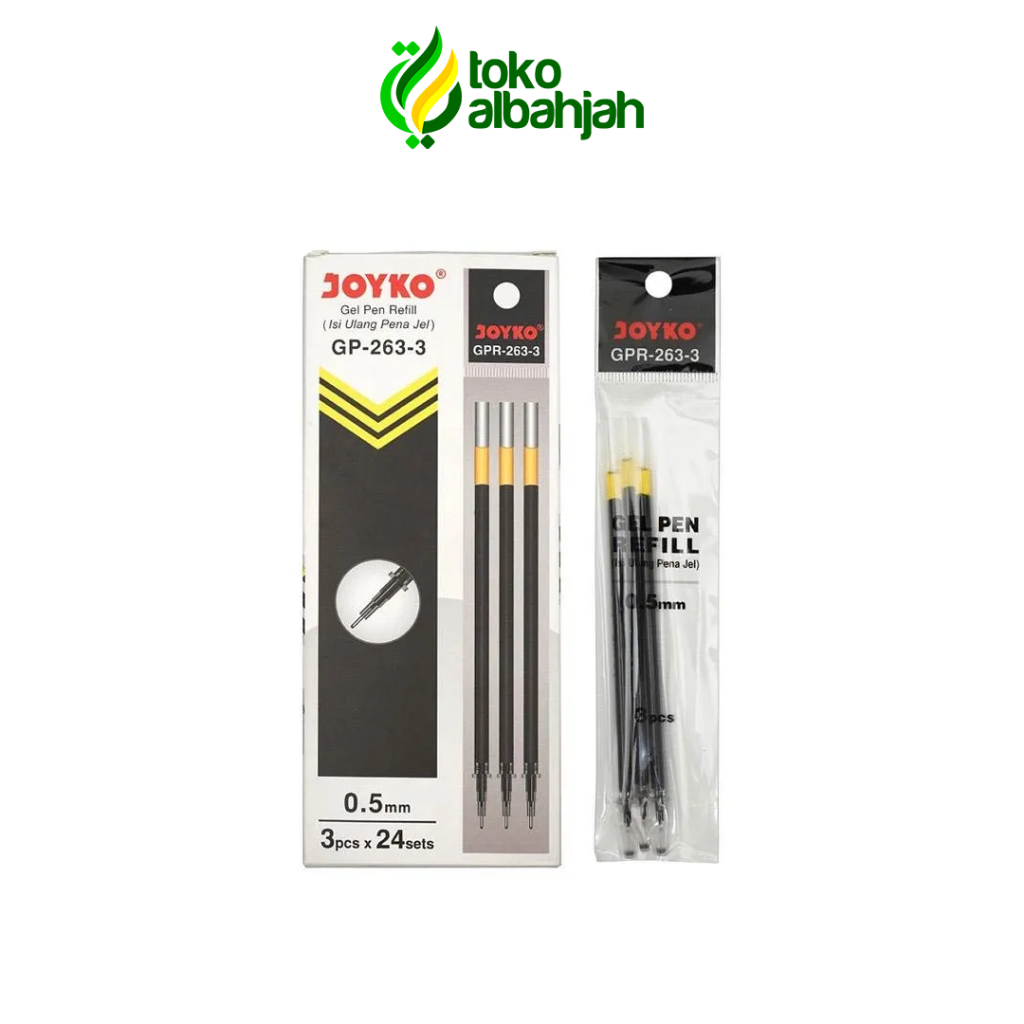 

ISI PULPEN GEL JOYKO GPR-263 / 203 UJUNG LANCIP 0.5mm