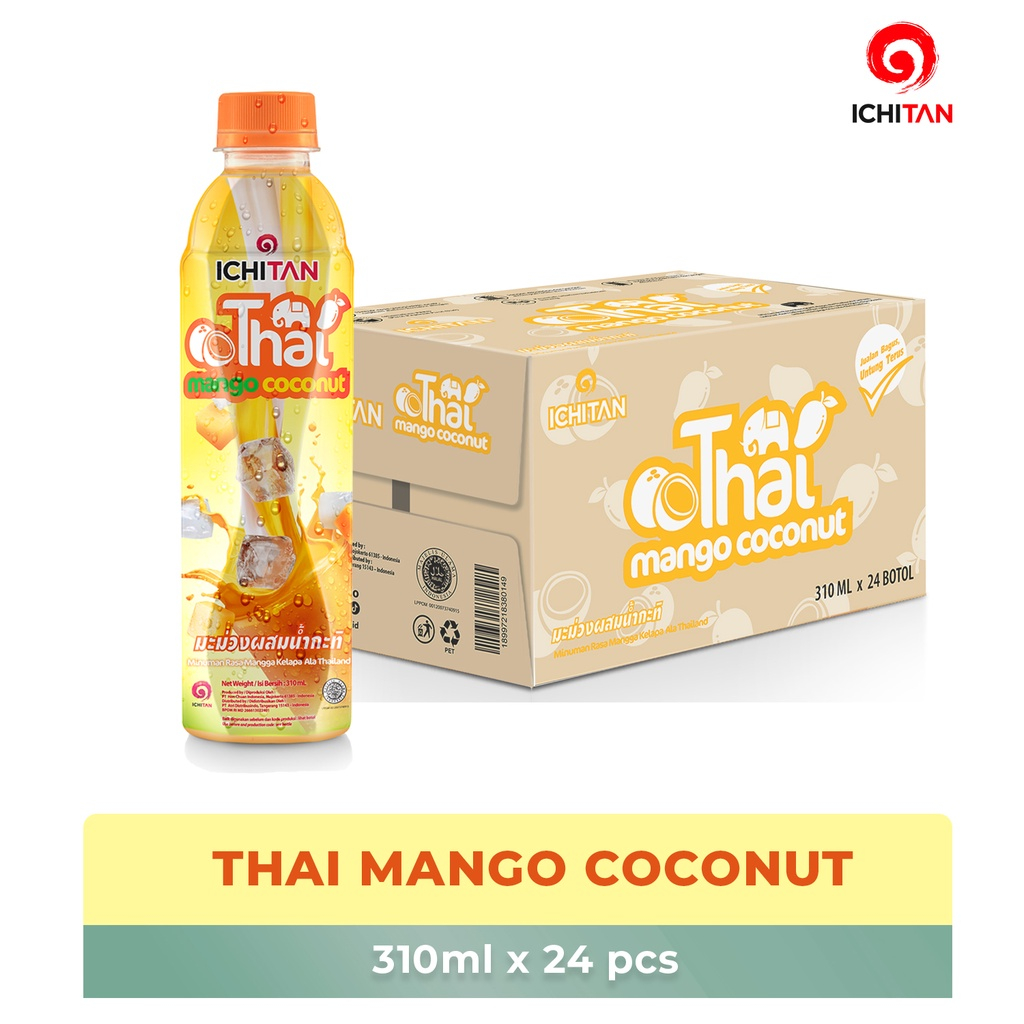 

Ichitan Thai Mango Coconut 1 Kardus Isi 24 Botol