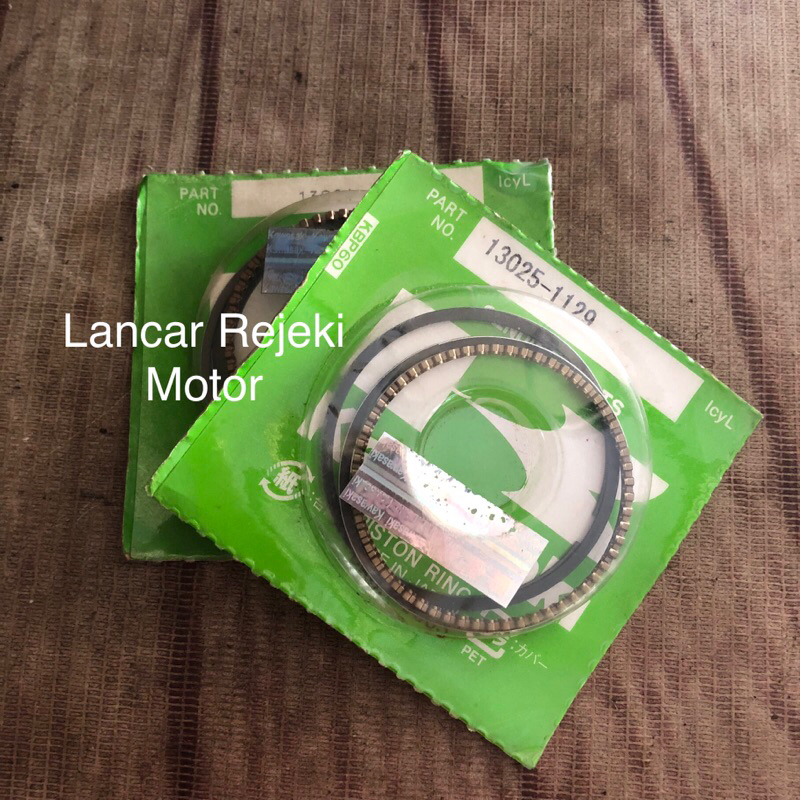 Original Japan Ring Piston Seher Kawasaki Kaze & Kaze R Oversize 25 75