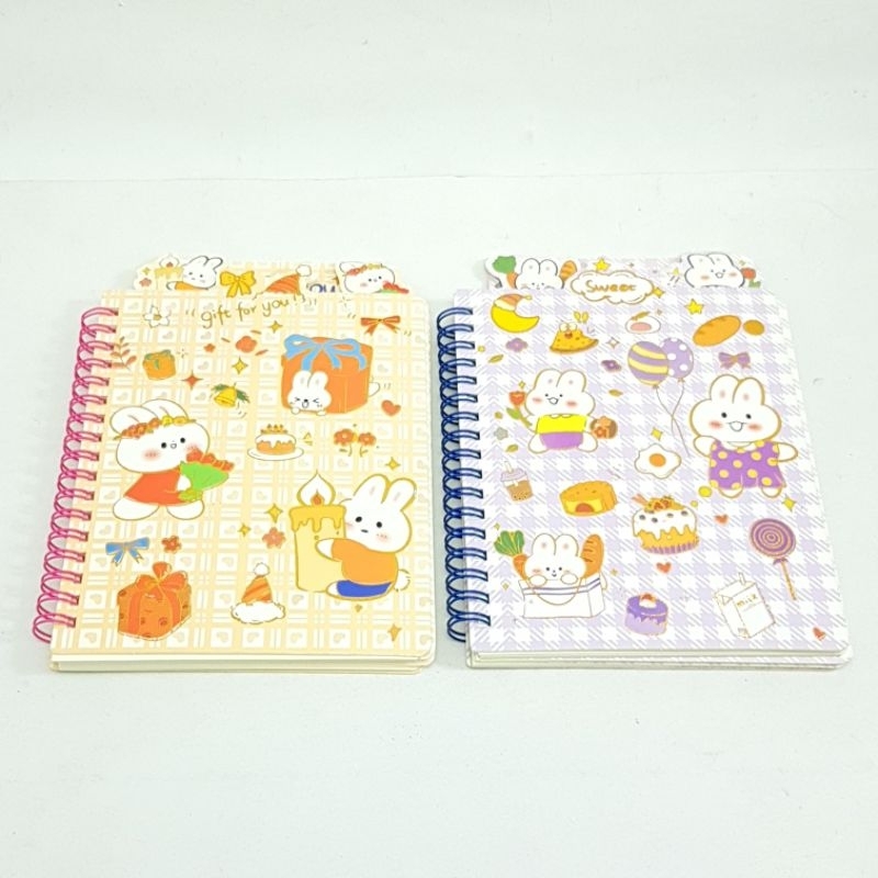 

Note Book Spiral / Buku Catatan Ring A5 Motif Kelinci Lucu JQXQ-0023