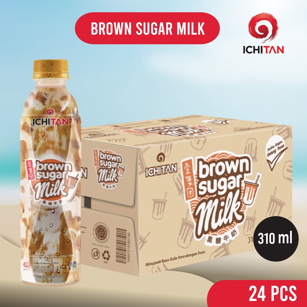 

Ichitan Brown Sugar Milk 1 Kardus Isi 24 Botol