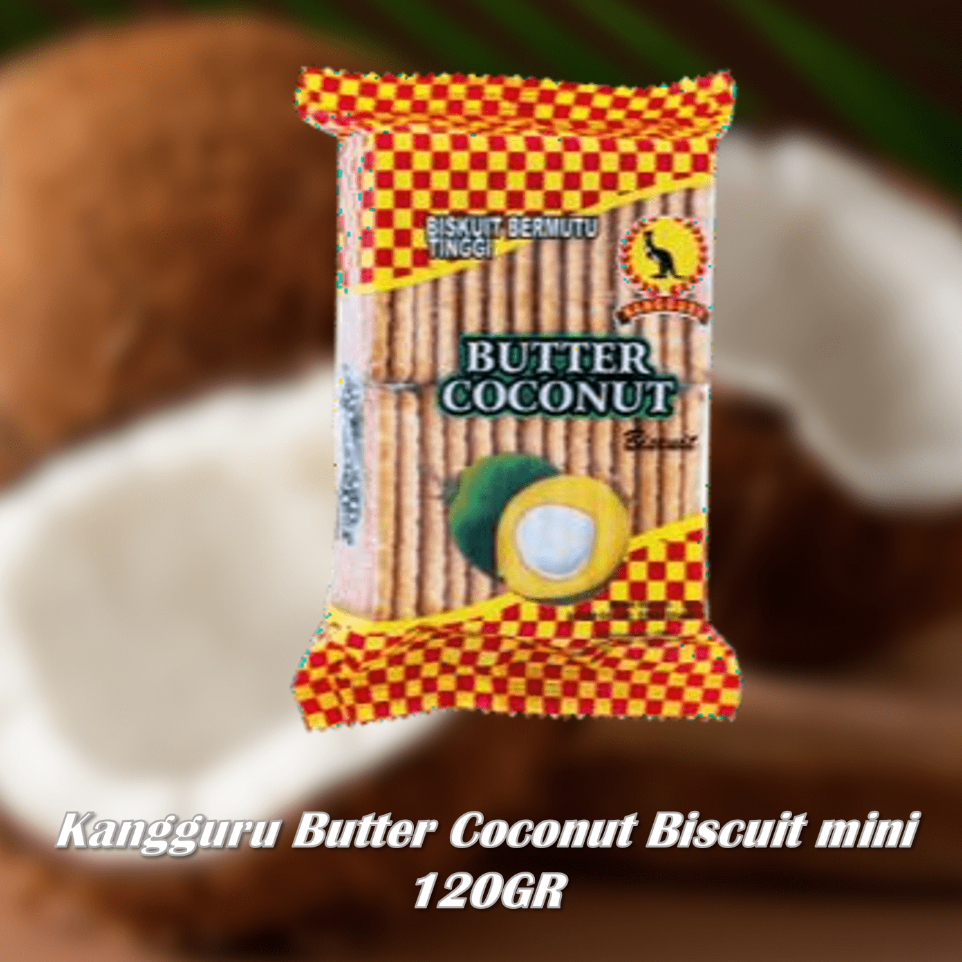 

Kangguru butter coconut biscuit mini 120GR