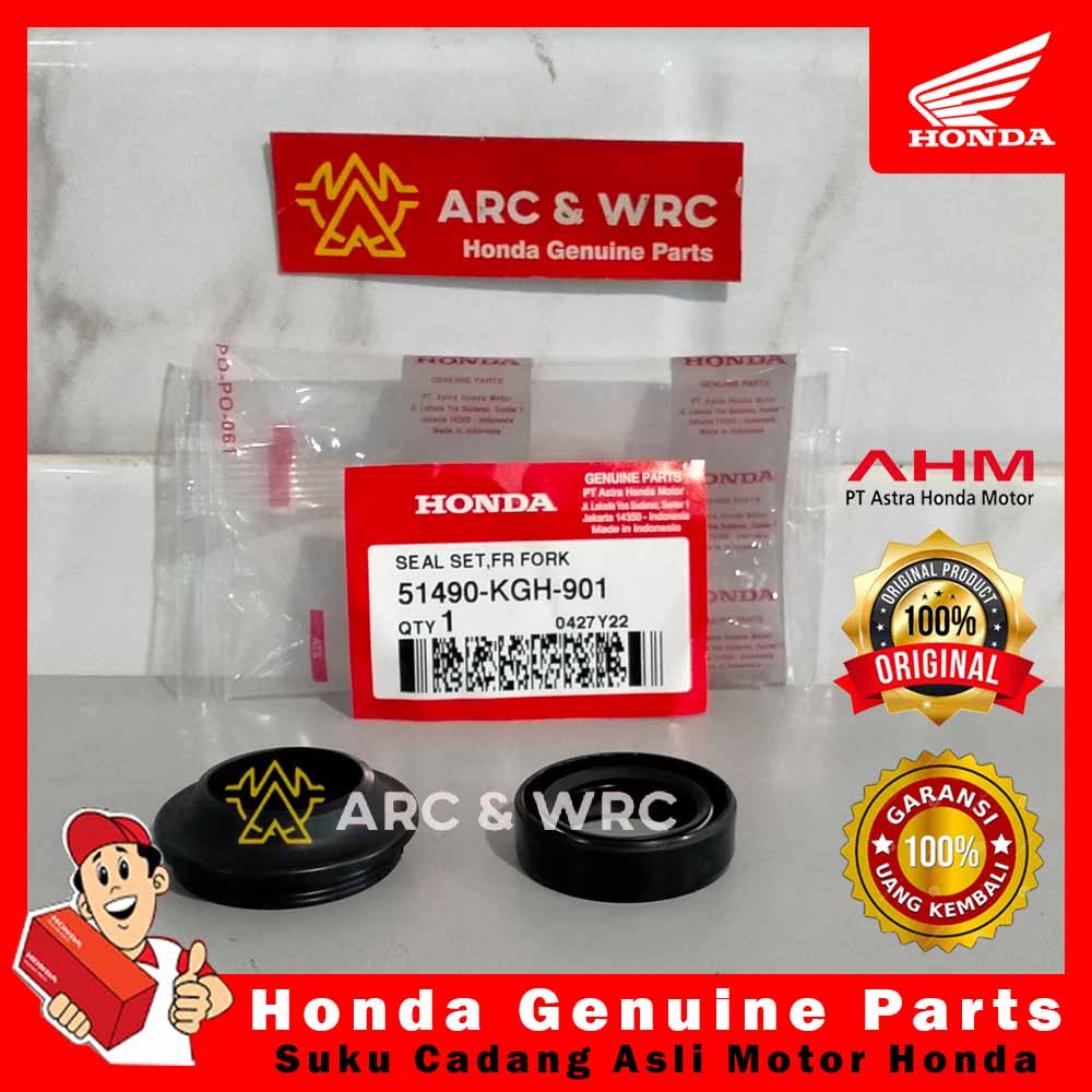 Seal Shock Sil Sok Depan Honda Supra 125 scoopy Beat FI // 51490KGH901