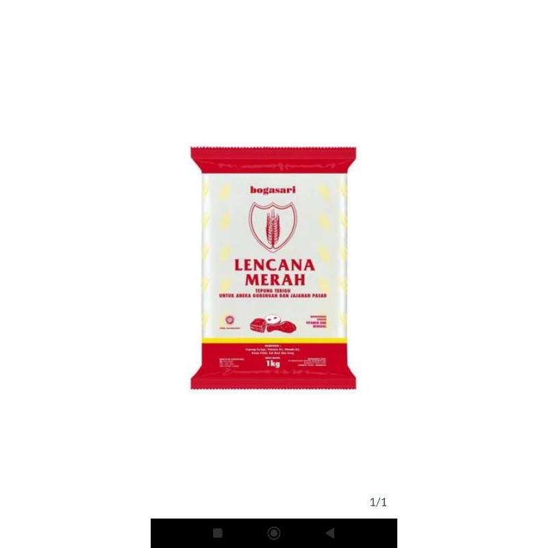 

tepung lencana merah 1Kg