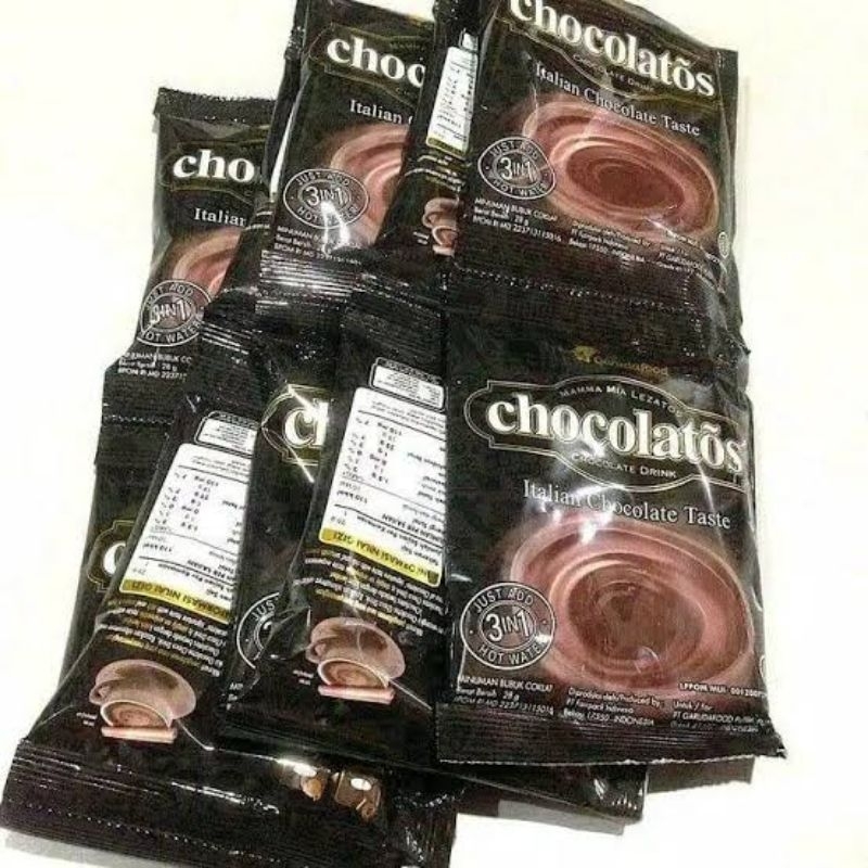 

Chocolatos Minuman CokelatSerbuk Instan Chocolatos Renteng 28gr#