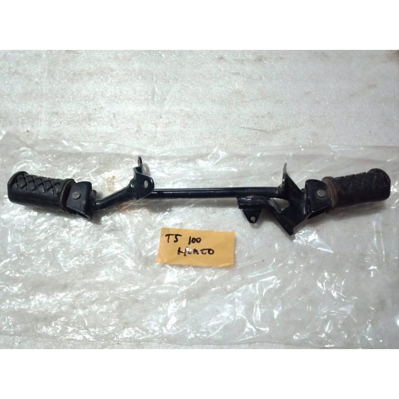 Foot step footstep pijakan kaki assy suzuki ts honco ts100 ts125 original nos japan