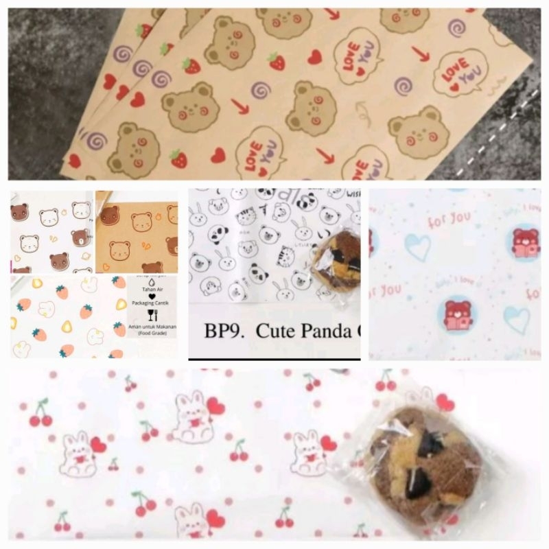 

Paper Wrap / Alas Bento isi 30