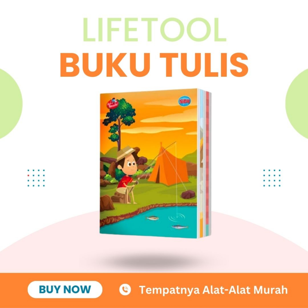 

Buku Tulis SIDU isi 58 lembar