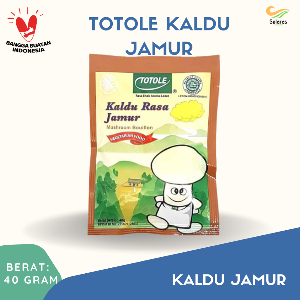 

Totole Kaldu Jamur 40gr | Kaldu Jamur Murah