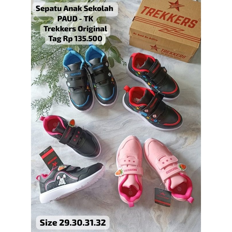 sepatu sekolah anak laki-laki perempuan TK PAUD SD