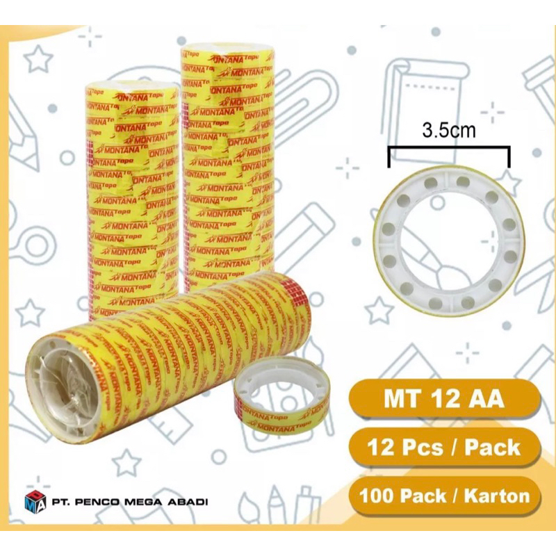 

isolasi kertas kado 12pc