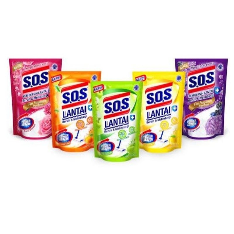 SOS Pembersih Lantai Refill 750ml