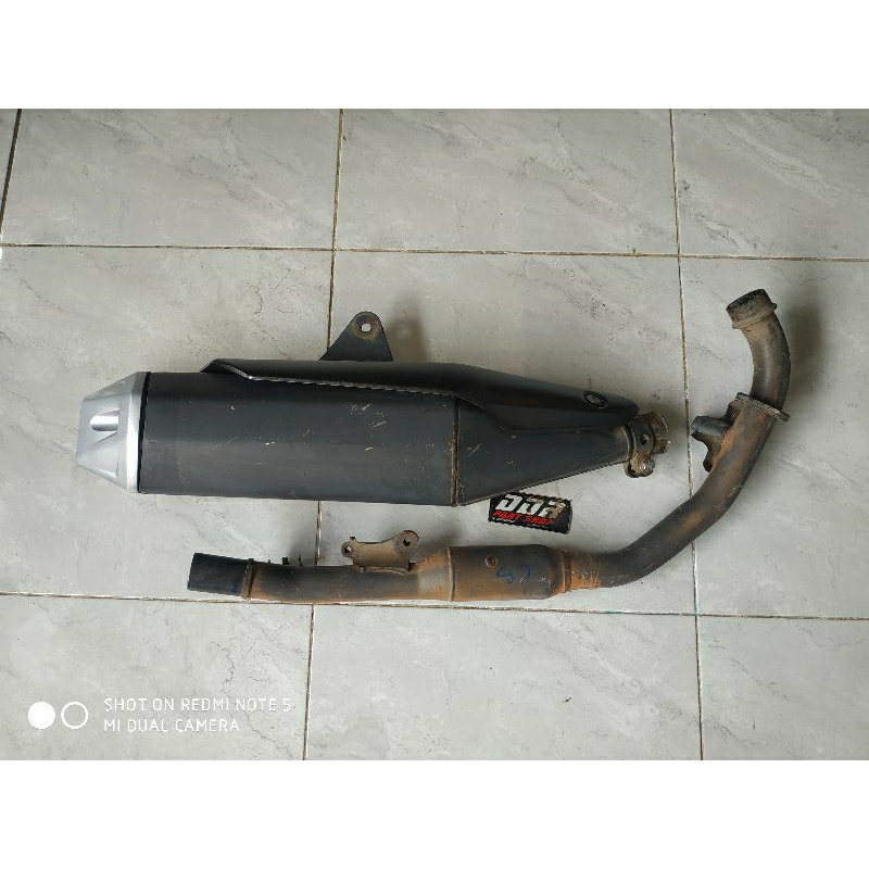 Knalpot cb150 r led cb 150 k15 Led new original copotan standar