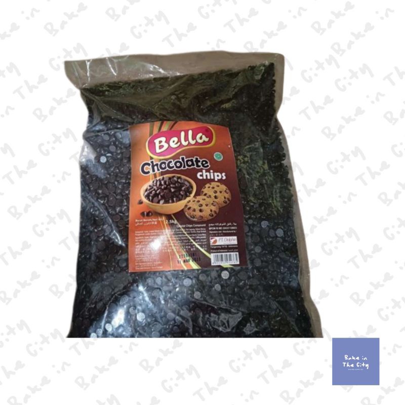 

Chocochips Paku Dark Bella - Repack 250g