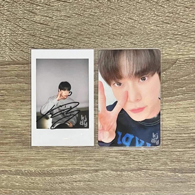 doyoung nct 127 yzy yizhiyu favorite photocard polaroid set benefit pob