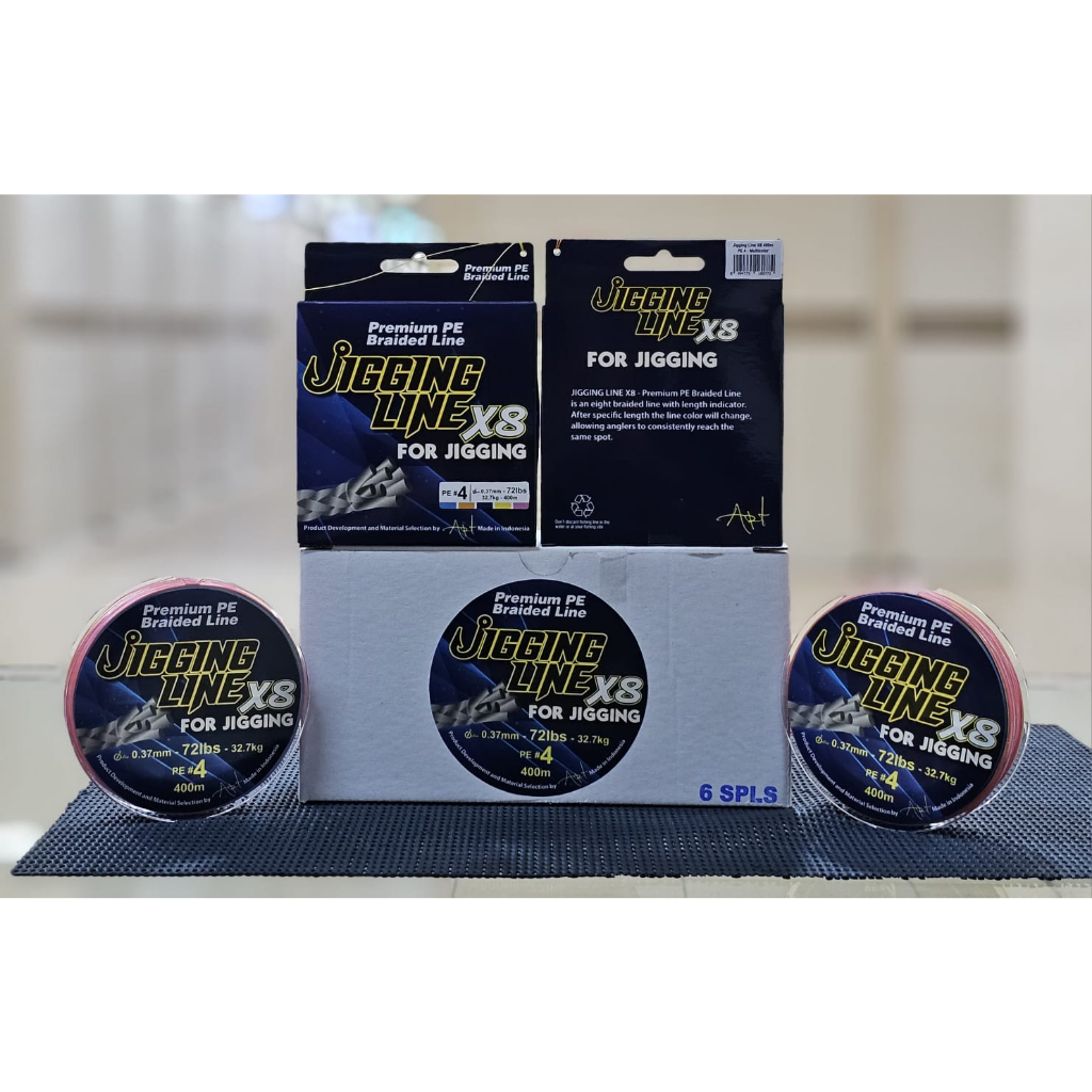 Senar PE Jigging Master Jigging Line X8 300m , 400m Dan 600m Pe 2 ,3 ,4 Dan 5