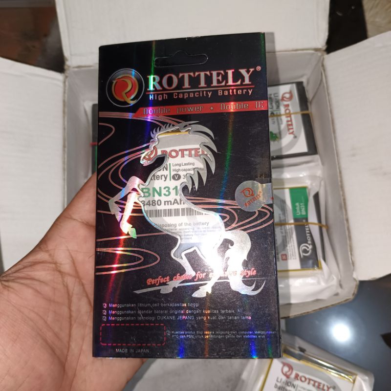 (BN31)Baterai Xiaomi Redmi Note 5A / Note 5A Prime / Redmi S2 / MI A1 / MI 5X Bn31 BN-31 3480 Mah BA