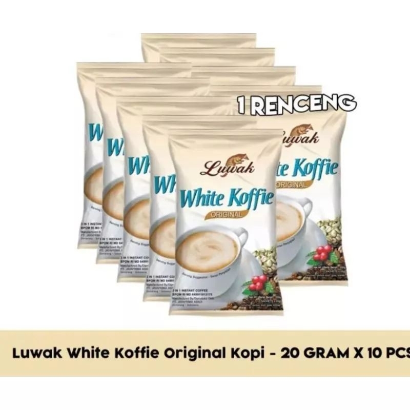 

luwak white coffe 1renceng