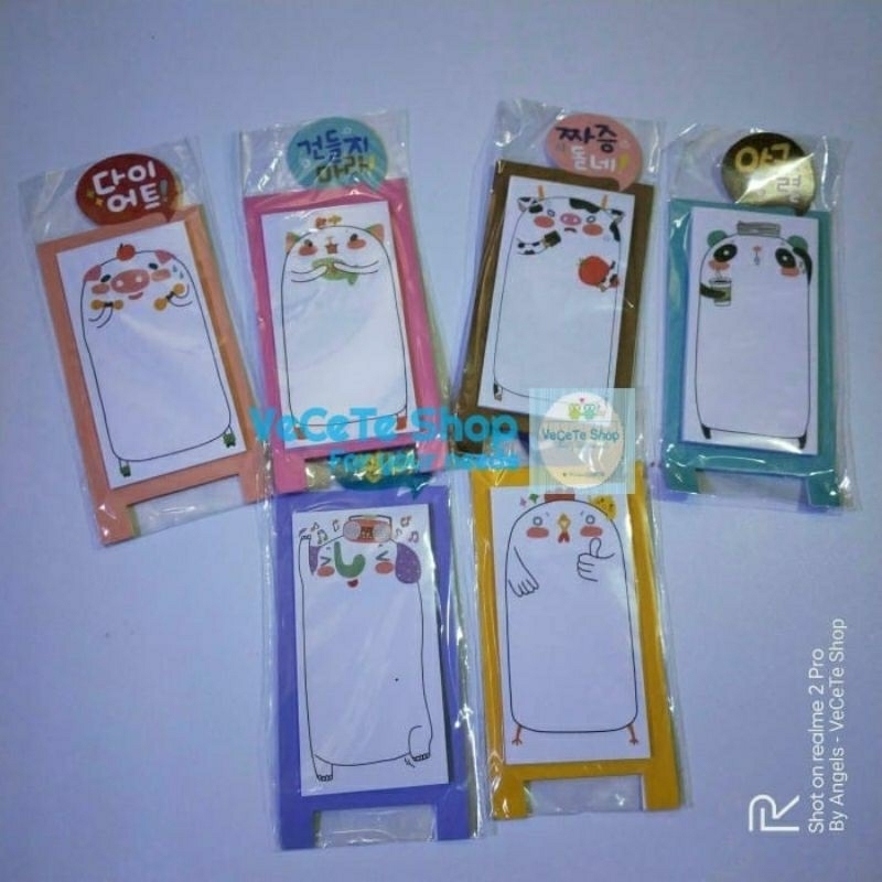 

Sticky Notes Standing Motif Binatang