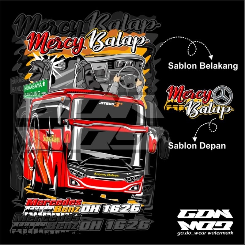 kaos bus sugeng rahayu