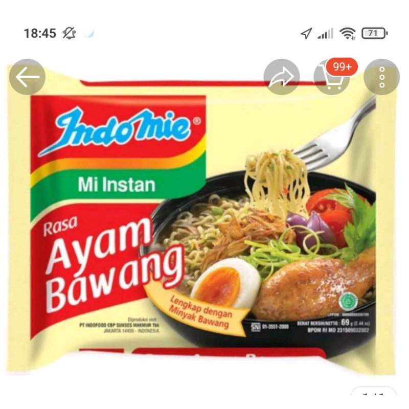 

Indomie ayam bawang