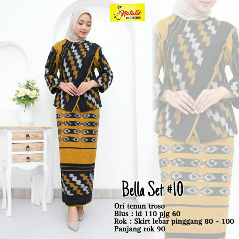 bella set by natalie || ori tenun troso ld 110