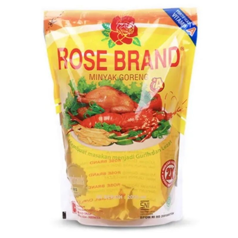 

Minyak goreng rosebrand 2L