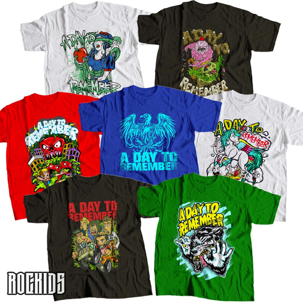 ROCKIDS - A DAY TO REMEMBER - TSHIRT - TEES - KIDSWEAR - KAOS BAND - KAOS BAND A DAY TO REMEMBER - K
