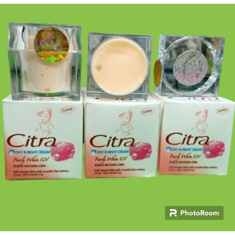 (PER 3PCS)Cream Citra Super 2in1 Day&Night//Citra Super//Citra Super Day&Night White Uv Bubuk Mutiar