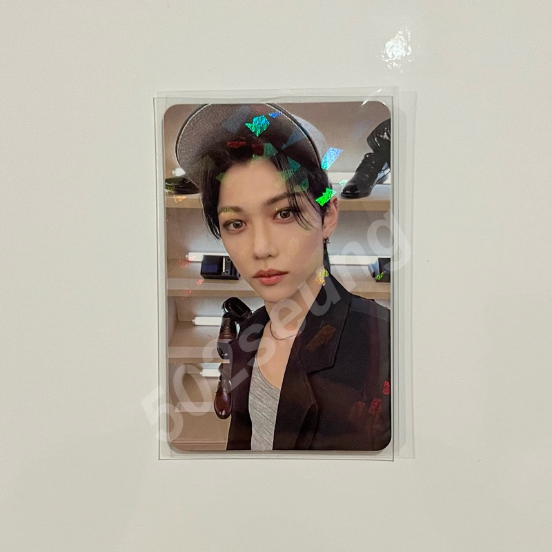 (ready stock) stray kids felix pc swkr maxident soundwave online photocard pob hologram
