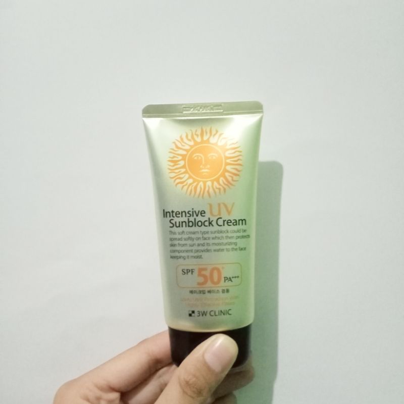 Sunblock Cream 3W Clinic