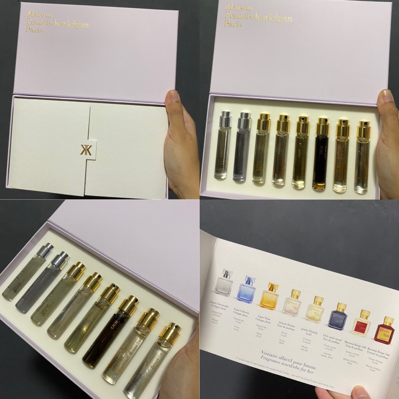 NEW. MAISON FRANCIS KURKDJIAN PERFUME 11ml (NO BOX, PECAHAN GIFT SET)