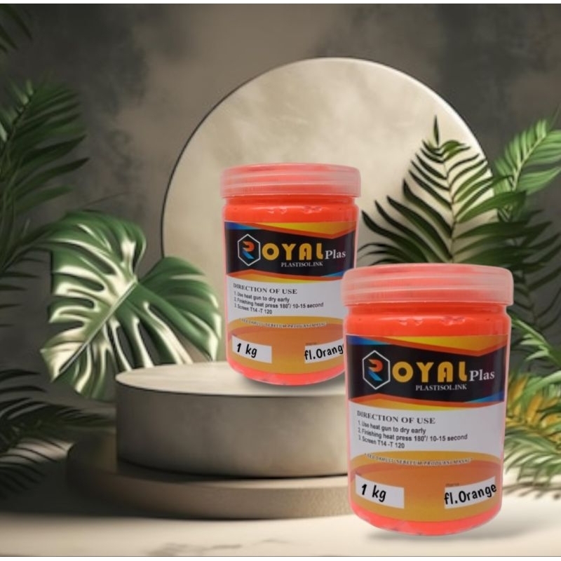 

TINTA SABLON PLASTISOL.Ink FL.ORANGE 1Kg