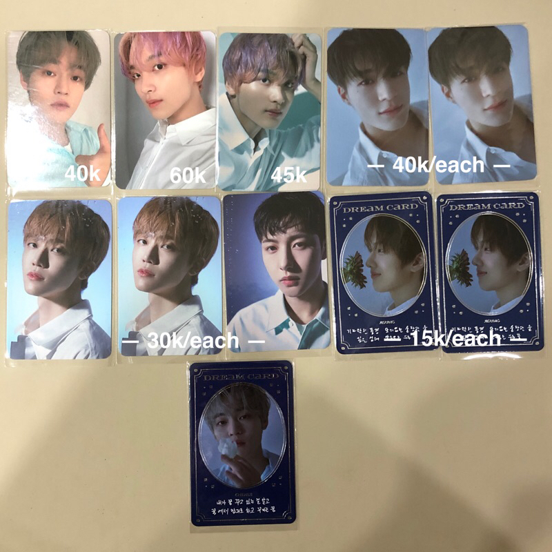 photocard / pc starry daydream nct dream  selca : chenle, haechan  konsep : jeno, jaemin, renjun, ha