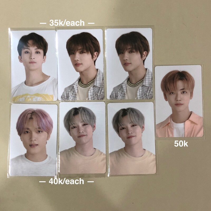 photocard / pc mark haechan jaemin jeno jisung chenle renjun md dream vibe kolbuk collect book
