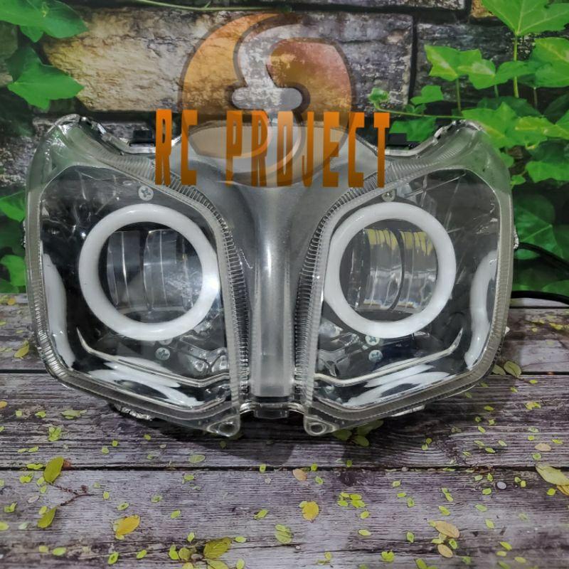 REFLEKTOR REFEKTOR LAMPU PROJI DAYMAKER JUPITER Z1 INJEKSI BATOK LAMPU DEPAN JUPITER Z1 DAYMAKER
