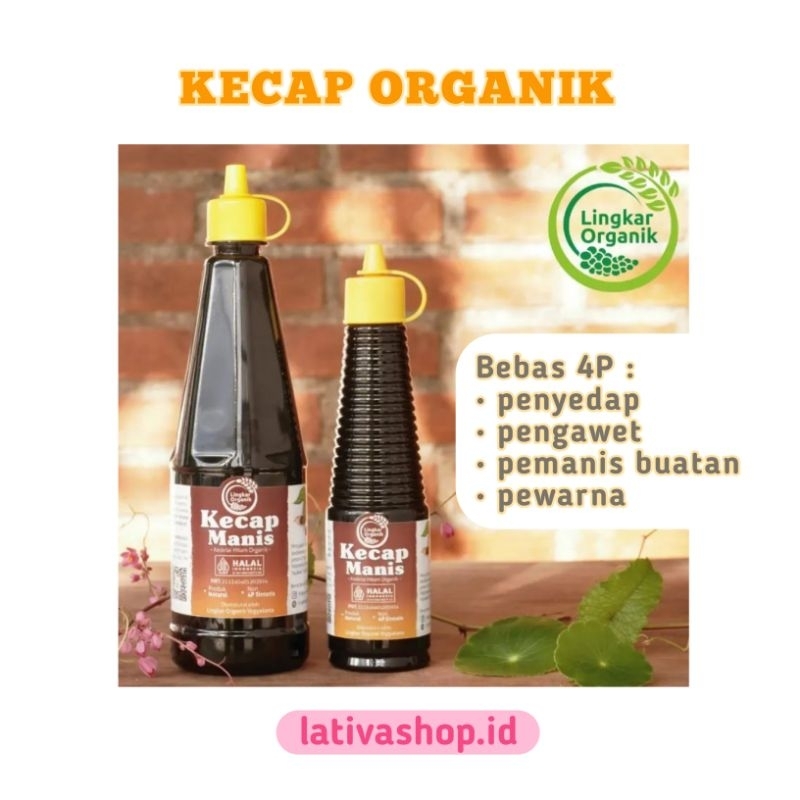 

Kecap Non MSG Lingkar Organik 150 ml dan 350 ml