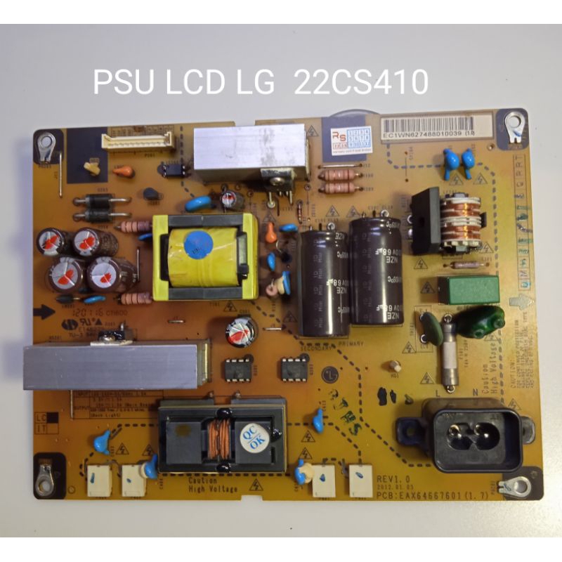 POWER SUPLY TV LCD LG 22CS410