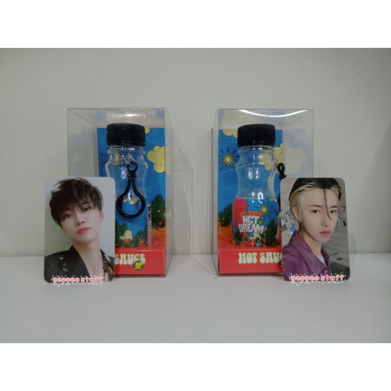 [READY] PC + KEYRING RENJUN JAEMIN NCT DREAM HOT SAUCE OFFICIAL MD