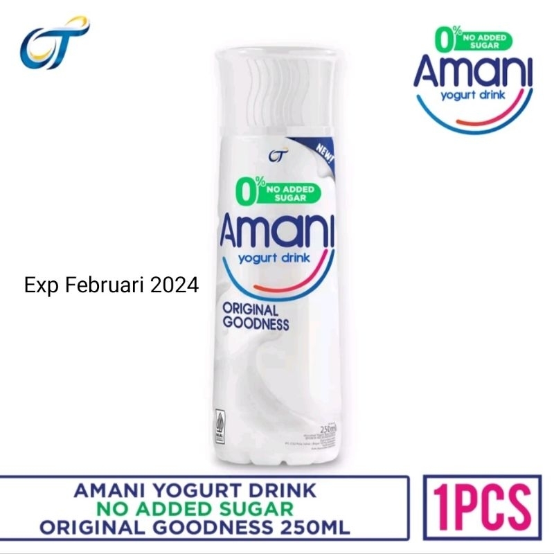 

Amani Yogurt Drink 250ml - Original (1 dus)