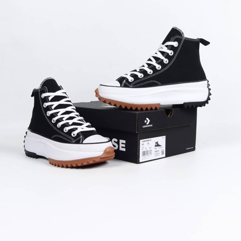 Converse Run Star Hike Black White