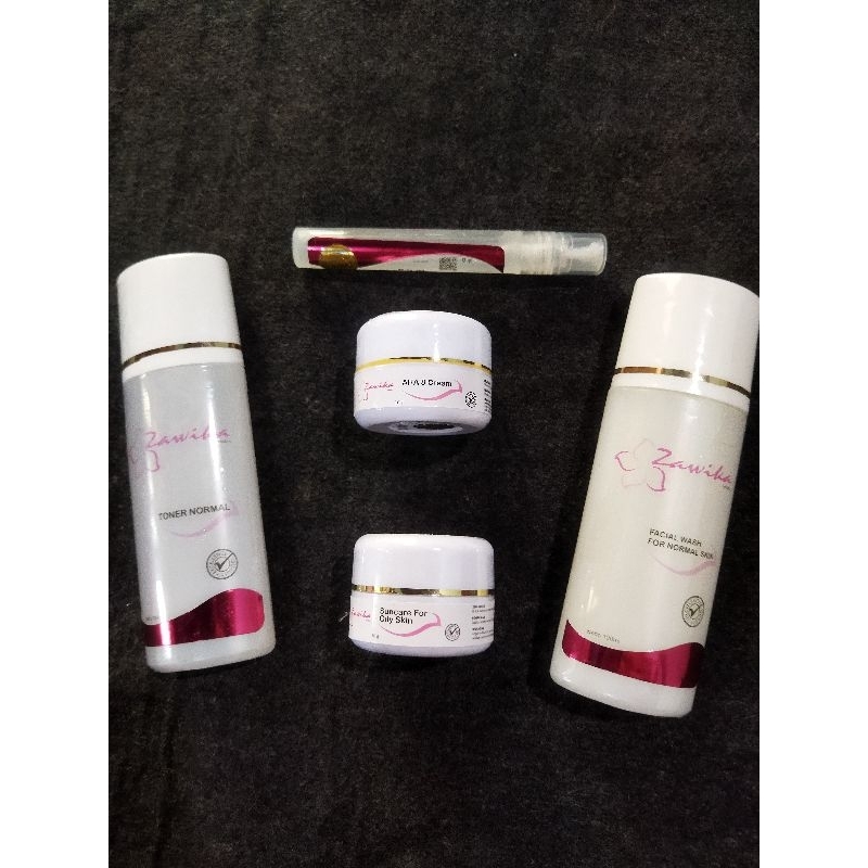 Paket whitening oily zawika
