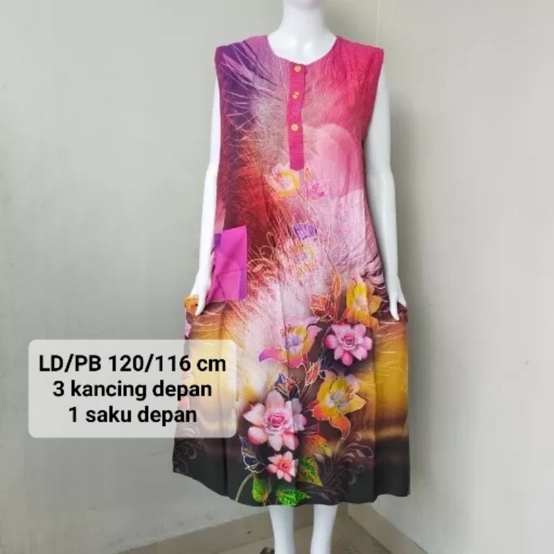 DS 32 Daster Batik Kuda Mas LD/PB 120/116 cm Daster Yukensi Berkualitas