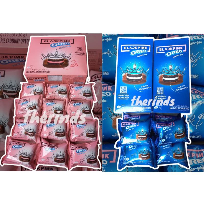 [READY TANPA PO] Oreo Socola Pie Cadbury Blackpink + Photocard (BACA DESKRIPSI)
