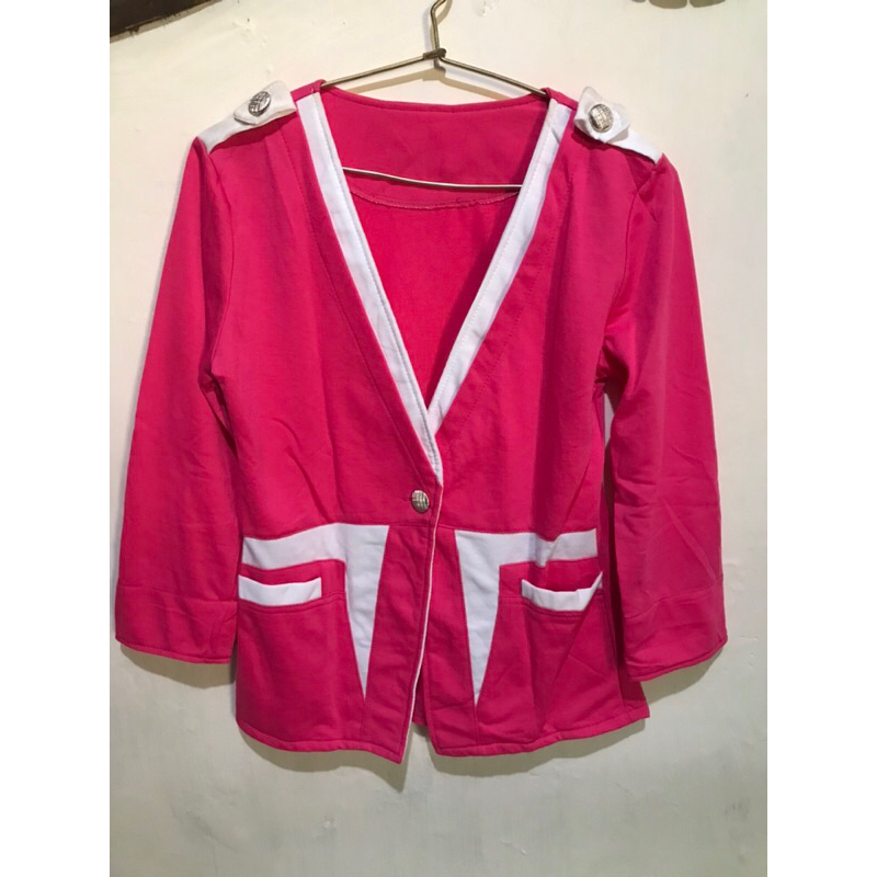 Blazer preloved 4 pink fanta