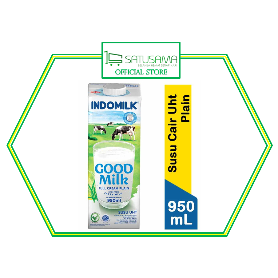 

INDOMILK UHT PLAIN 950 ML