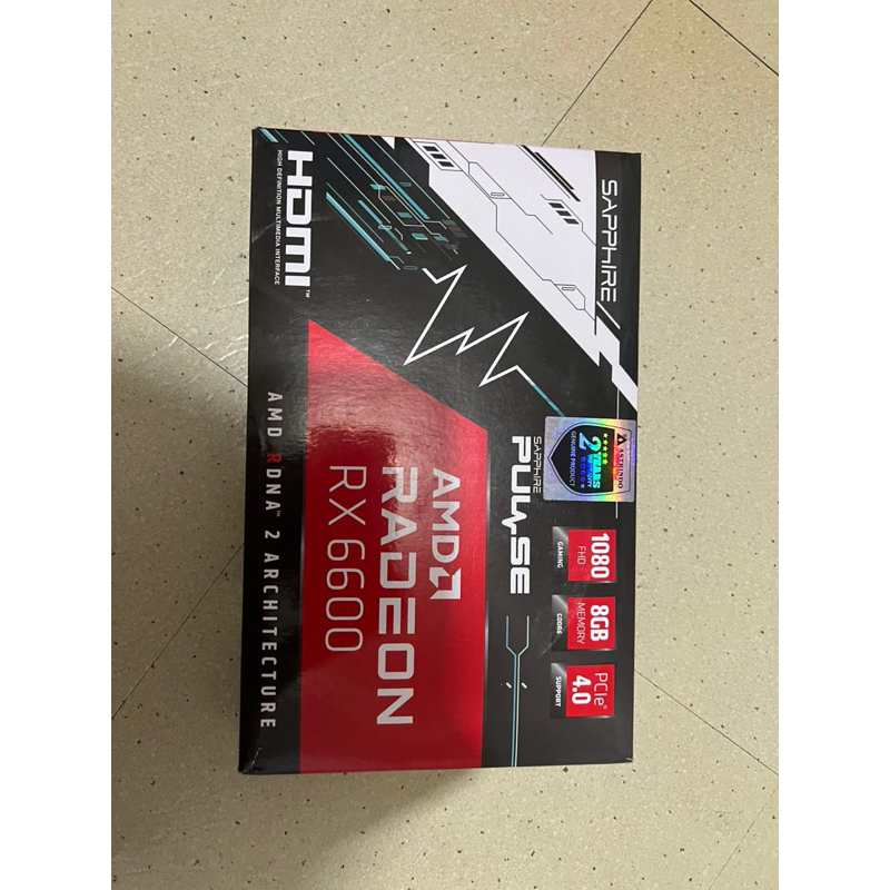 VGA RX6600 sapphire second